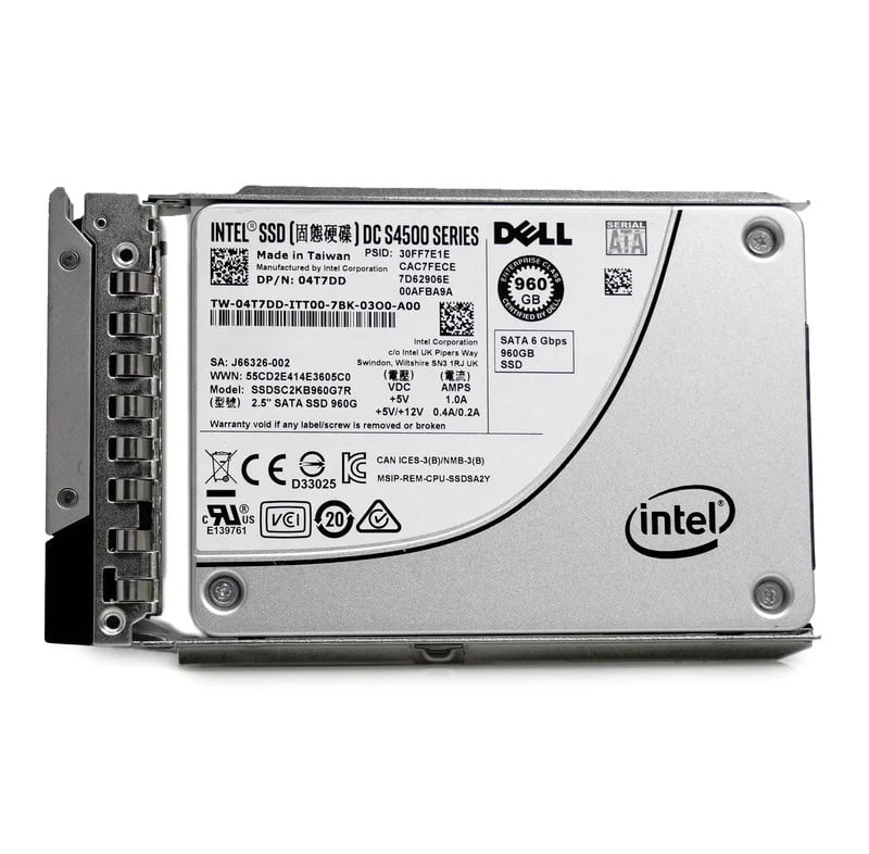 Dell G14 7HPM7 3.84TB 1 DWPD SATA 6Gb/s 3D TLC 2.5in Refurbished SSD (05TVXD_DELLG14_SR_2) thumbnail