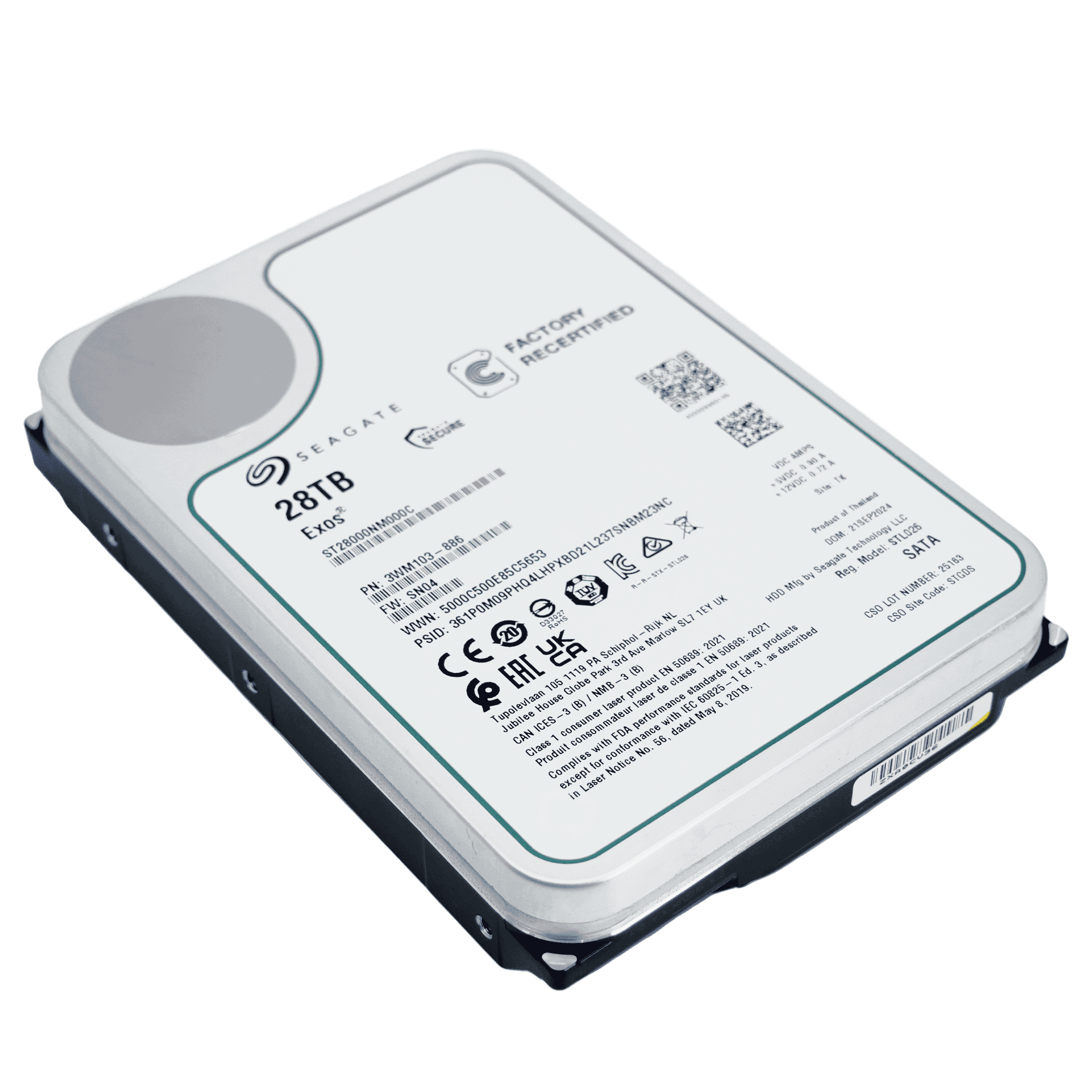 Dell G14 400-AUVT 8TB 7.2K RPM SAS 12Gb/s 512e 256MB 3.5in Refurbished HDD (0H3PN0_DELLG14_SR_12) thumbnail