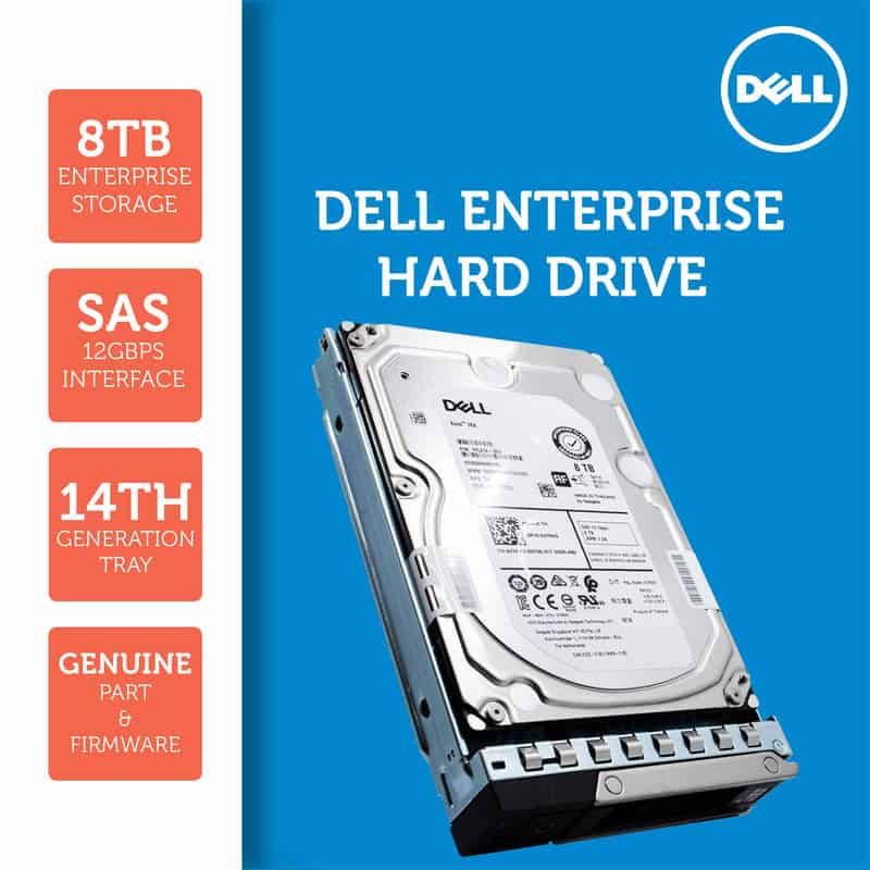 Dell G14 400-BFHV 3.84TB 1 DWPD SAS 12Gb/s Read Intensive 3D TLC 2.5in Refurbished SSD (0N85XX_DELLG14_SR_8) thumbnail