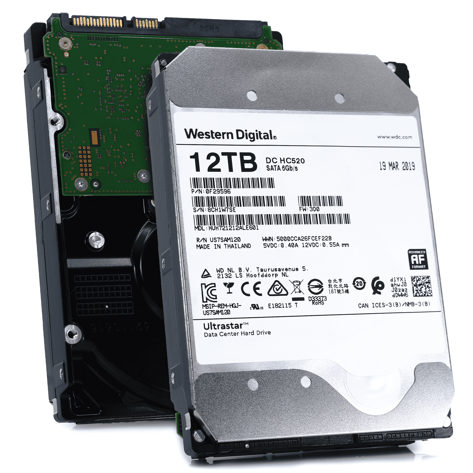 Dell G14 400-AWMW 12TB 7.2K RPM SATA 6Gb/s 512e 3.5in Hard Drive (0T2YHT_DELLG14_NB_2) thumbnail