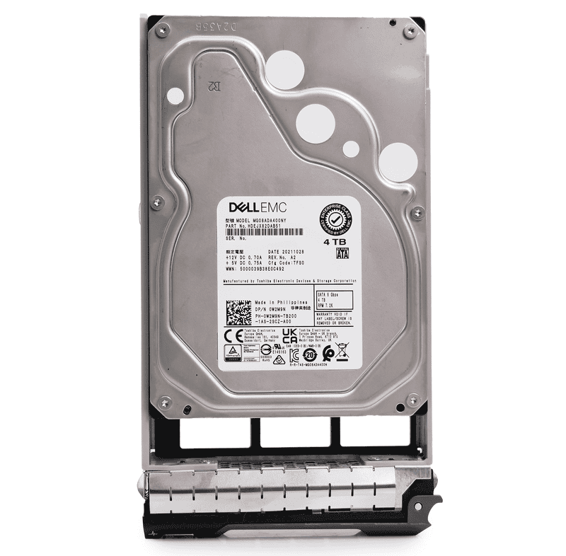 Dell G13 V4V0X 4TB 7.2K RPM SATA 6Gb/s 512n 3.5in Recertified Hard Drive (0W2M9N_DELLG13_MR_4) thumbnail