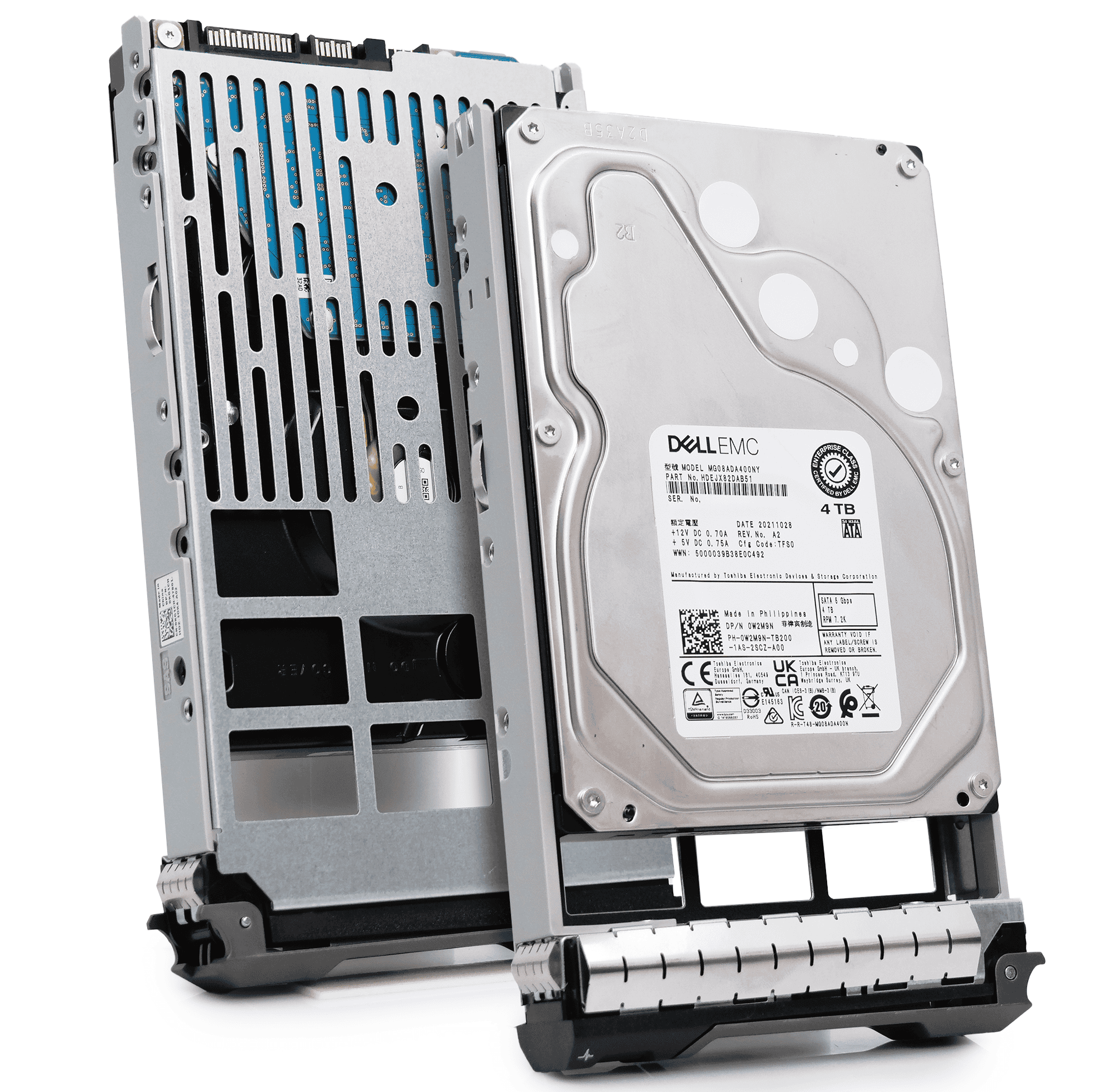 Dell G13 MWHY9 4TB 7.2K RPM SATA 6Gb/s 512n 3.5in Hard Drive (0W2M9N_DELLG13_NB_5) thumbnail