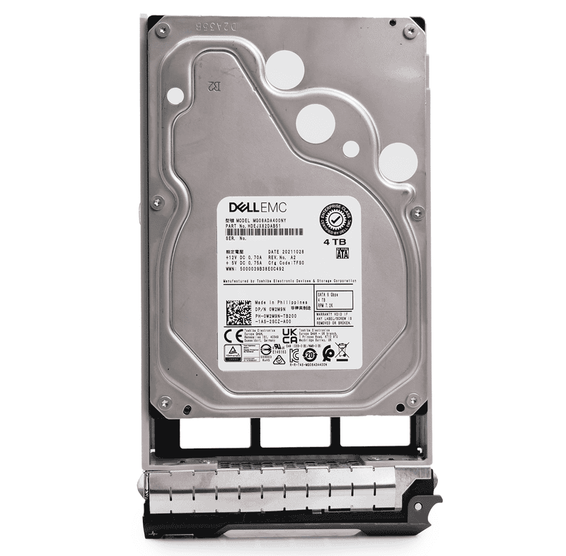 Dell G13 2MJ55 4TB 7.2K RPM SATA 6Gb/s 512n 3.5in Hard Drive (0W2M9N_DELLG13_NB_7) thumbnail