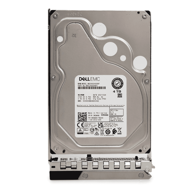 Dell G14 326D5 4TB 7.2K RPM SATA 6Gb/s 512n 3.5in Refurbished HDD (0W2M9N_DELLG14_SR_4) thumbnail