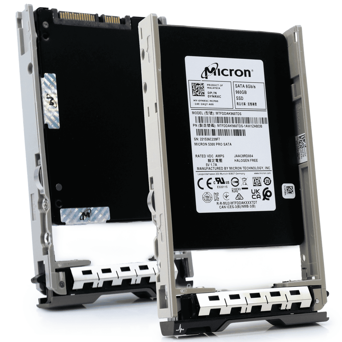 Dell G13 0YNRXC MTFDDAK960TDS 960GB SATA 6Gb/s 512n 2.5in Solid State Drive (0YNRXC-DELL_G13) thumbnail