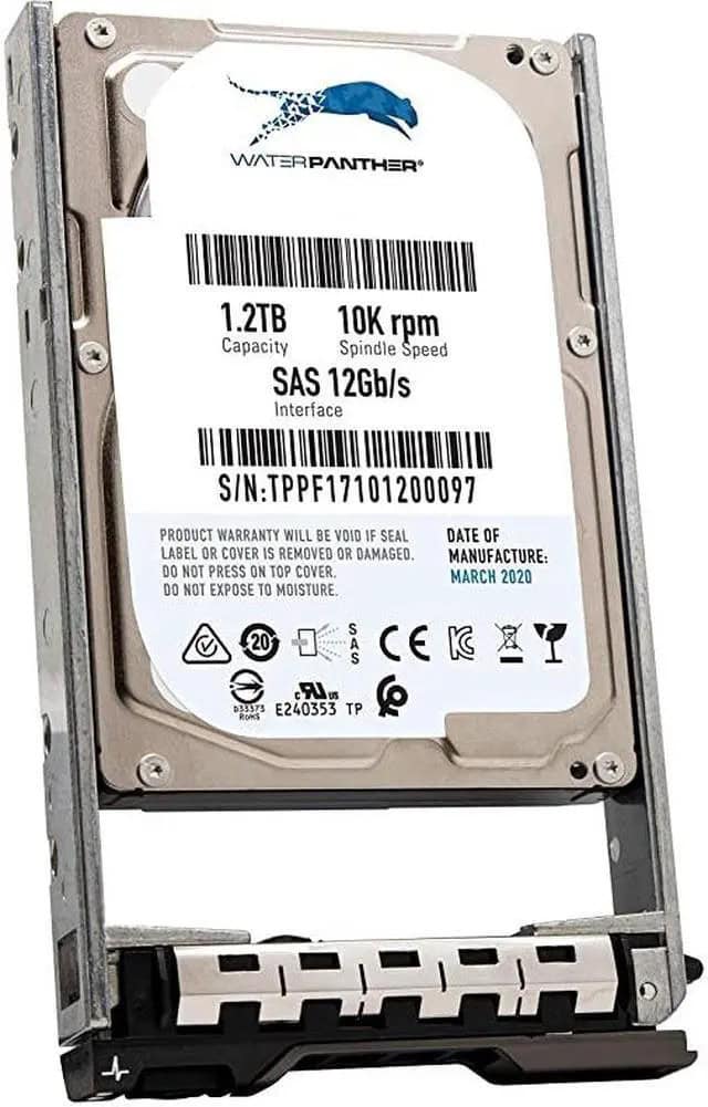 Dell G13 400-AJON 1.2TB 10K RPM SAS 12Gb/s 512n 2.5 Hard Drive (400AJPD-400AJON) thumbnail