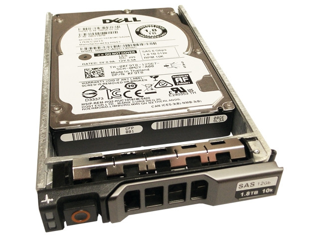 Dell G13 400-AGTQ 1.8TB 10K RPM SAS 6Gb/s 512e 2.5 Hard Drive (400AJQP-400AGTQ) thumbnail