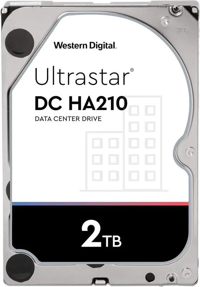 Western Digital WD Ultrastar DC HA210 HUS722T2TALA604 SATA HDD - 2 TB (1W10002) thumbnail