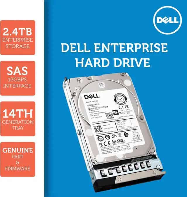 Dell G14 400-AYIJ 2.4TB 10K RPM SAS 12Gb/s 512e 2.5 Hard Drive (401ABHQ-400AYIJ) thumbnail