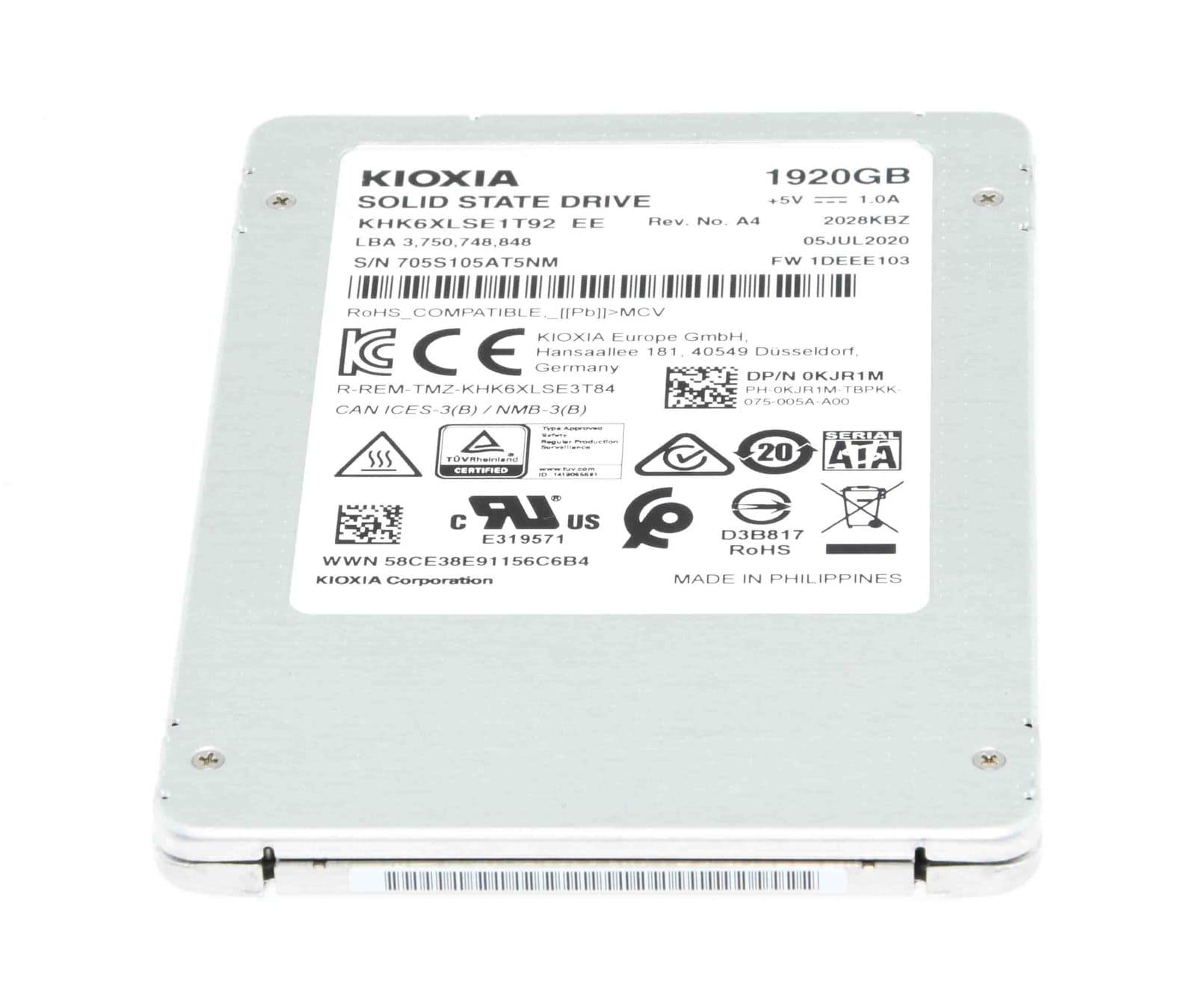 Dell G13 400-AUQH 1.92TB 0.6 DWPD SATA 6Gb/s 3D TLC 2.5in SSD (KHK6XLSE1T92-T-DELL_DELLG13_NB_14) thumbnail