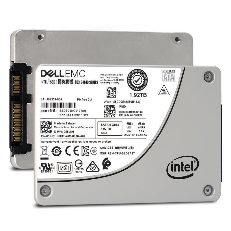 Dell G13 1JXKP SSDSC2KG019T8R 1.92TB SATA 6Gb/s 3D TLC 3DWPD 2.5in Refurbished SSD (SSDSC2KG019T8R-DELL_G13_SR_55) thumbnail