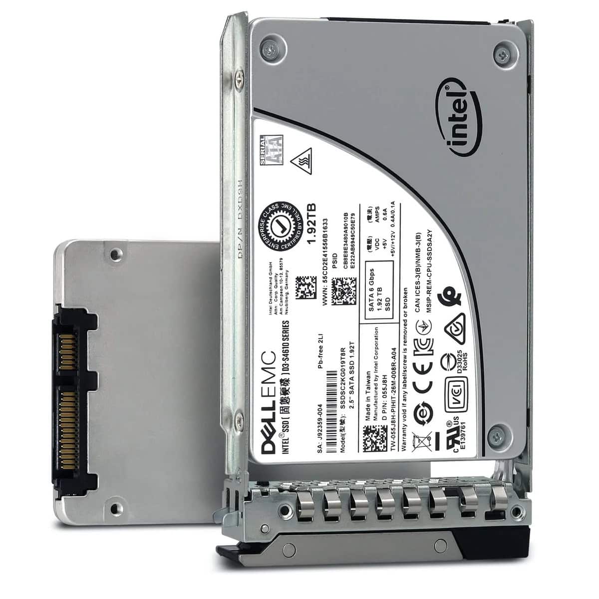 Dell G13 0XCN15 SSDSC2KG019T8R 1.92TB SATA 6Gb/s 3D TLC 3DWPD 2.5in Refurbished SSD (SSDSC2KG019T8R-DELL_G13_SR_59) thumbnail