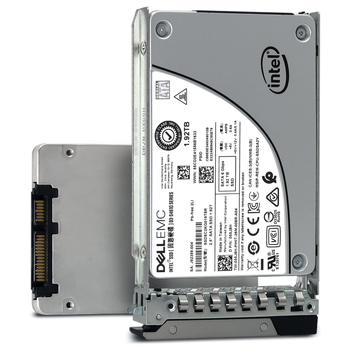 Dell G14 2TKCM SSDSC2KG019T8R 1.92TB SATA 6Gb/s 3D TLC 3DWPD 2.5in Solid State Drive (SSDSC2KG019T8R-DELL_G14_NB_44) thumbnail