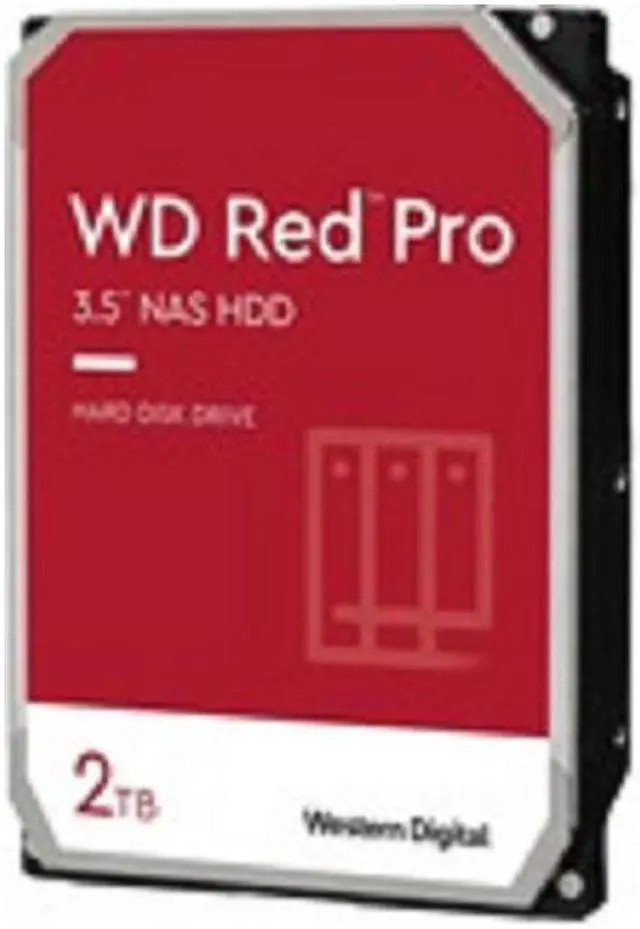 Western Digital WD Red Pro WD2002FFSX - Festplatte - 2TB - intern - 8,9 cm (3.5) - SATA-600 - 7200 U/min - Puffer: 64MB (WD2002F (WD2002FFSX) thumbnail