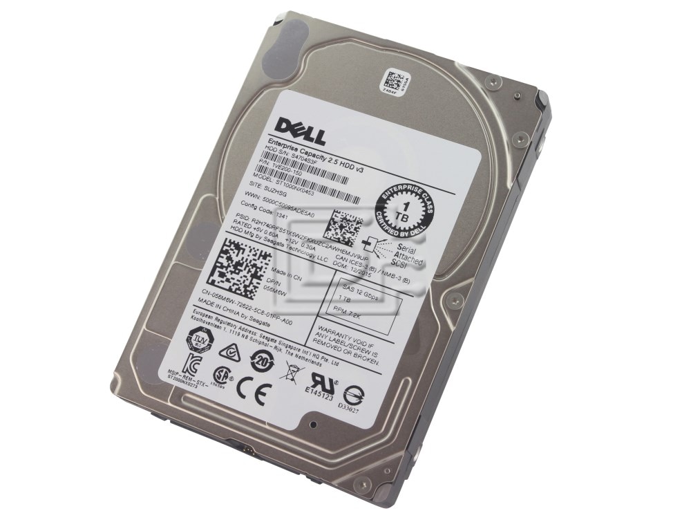 Dell G14 1VE200-356 1TB 7.2K RPM SAS 12Gb/s 512n Hybrid 3.5in Hard Drive (ST1000NX0453-LEN-FS-OEM_DELLG14_CONVERT) thumbnail