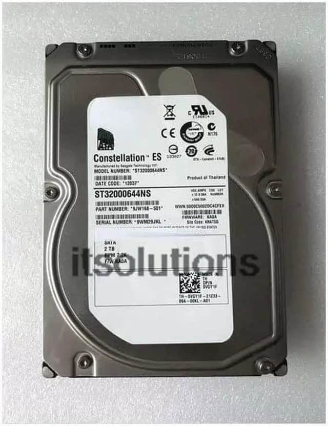 Dell G13 ST32000644NS 2TB 7.2K RPM SATA 3Gb/s 3.5 Hard Drive (ST32000644NS) thumbnail