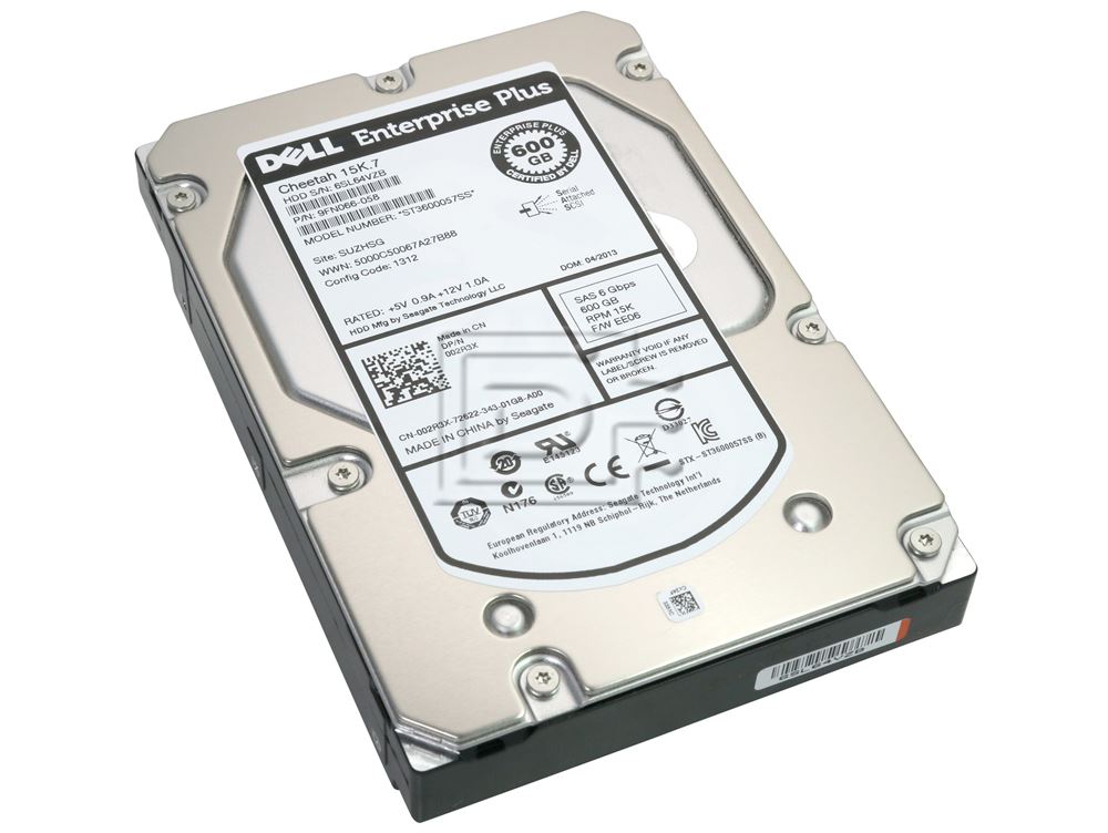 Dell 0VX8J ST3600057SS 600GB 15K RPM SAS 6Gb/s 3.5 Hard Drive (ST3600057SS-DELL) thumbnail
