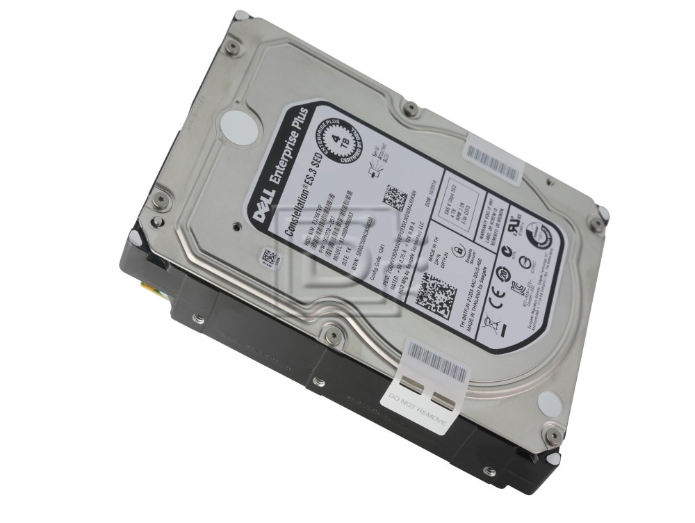 Dell G13 6P85J 4TB 7.2K RPM SAS 6Gb/s 512n 3.5 SED-FIPS Hard Drive (ST4000NM0063) thumbnail