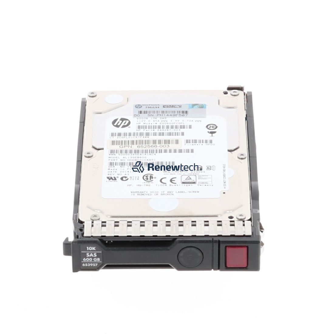 HP Gen8 652620-B21 600GB 15K RPM SAS 6Gb/s 3.5 Hard Drive (652620B21) thumbnail
