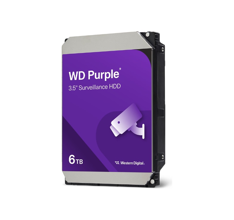 Western Digital WD 6TB Purple Surveillance Storage (WD64PURZ) (WD64PURZ) thumbnail