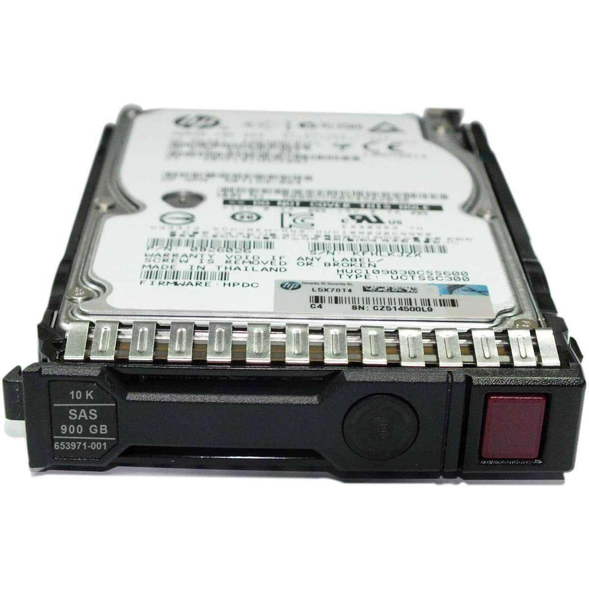 HP Gen8 EG0900FCVBL 900GB 10K RPM SAS 6Gb/s 64MB 2.5 Hard Drive (EG0900FCVBL) thumbnail