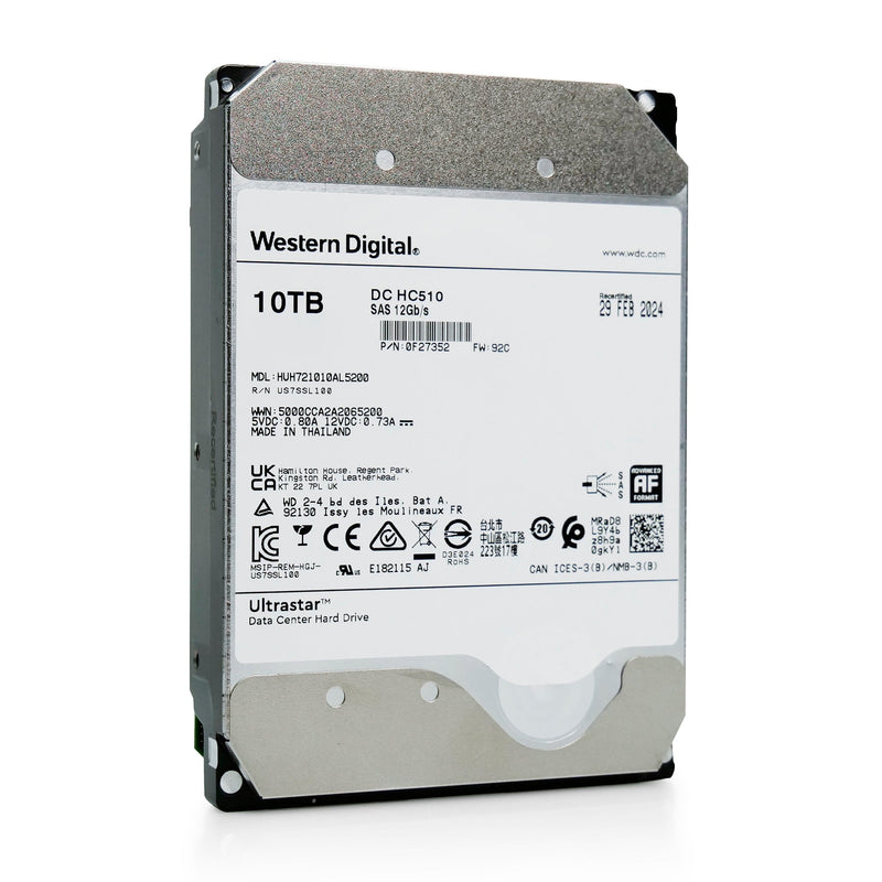 HP Generation 11 P09161-K21 10TB 7.2K RPM SAS 12Gb/s 512e 256MB 3.5in Recertified HDD (HUH721010AL5204-0F27373-HP_HPG11_MR_8) thumbnail