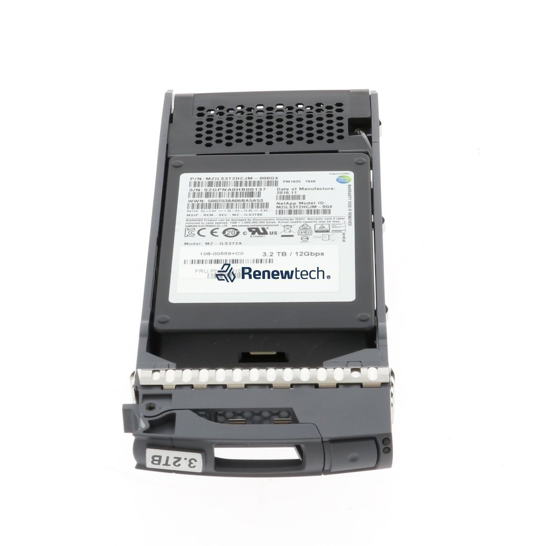 HP PM1635 MZILS3T2HCJM 822552-004 3.2TB SAS 12Gb/s 2.5in Solid State Drive (MZILS3T2HCJM) thumbnail