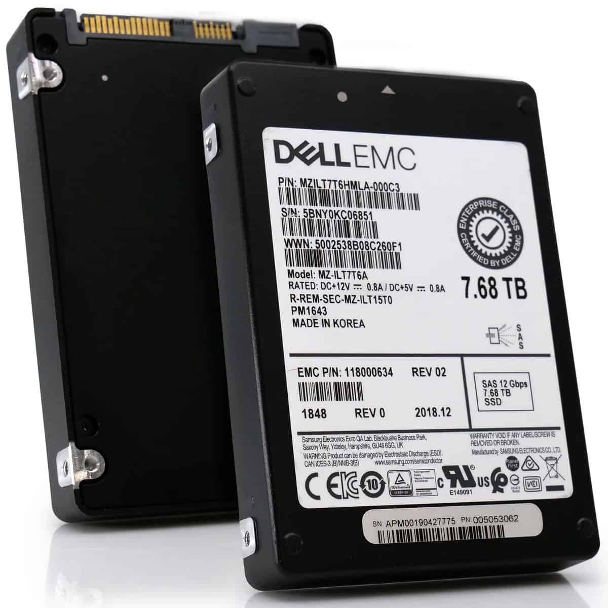 HP Generation 11 P40509-K21 7.68TB 1 DWPD SAS 12Gb/s 3D TLC 2.5in Refurbished SSD (MZILT7T6HMLA-HP_HPG11_SR_1) thumbnail