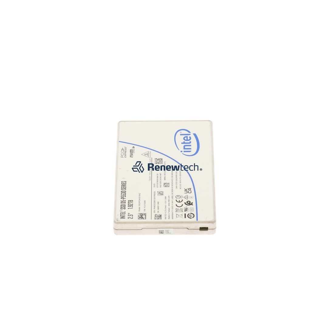 Intel P5500 SSDPF2KX019T9O 0WPP9G 1.92TB 1 DWPD PCIe 4.0 x4 8GB/s 3D TLC U.2 NVMe 2.5in Enterprise Solid State Drive (SSDPF2KX019T9O) thumbnail