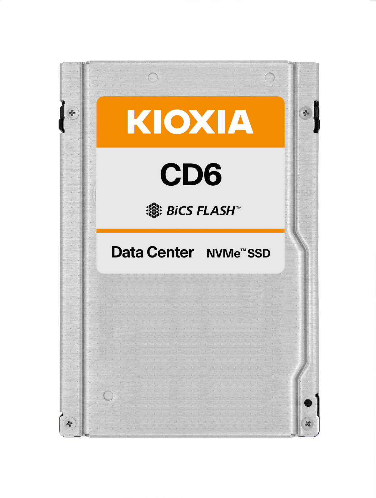 Kioxia CD6 KCD61LUL3T84 3.84TB PCIe Gen 4.0 x4 8GB/s 2.5 Read Intensive Solid State Drive (KCD61LUL3T84) thumbnail