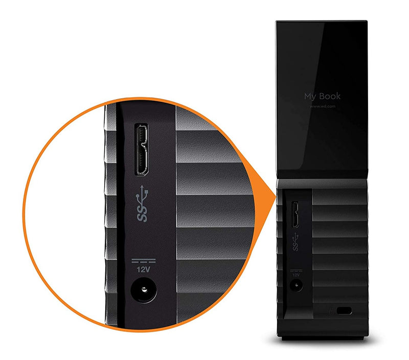 Western Digital WD My Book 4TB Desktop Hard Drive WDBBGB0040HBK-EESN (WDBBGB0040HBK-EESN) thumbnail