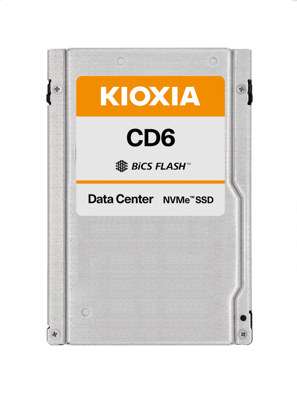 Kioxia CD6 KCD61VUL6T40 6.4TB PCIe Gen 4.0 x4 8GB/s 2.5 Mixed Use Solid State Drive (KCD61VUL6T40) thumbnail