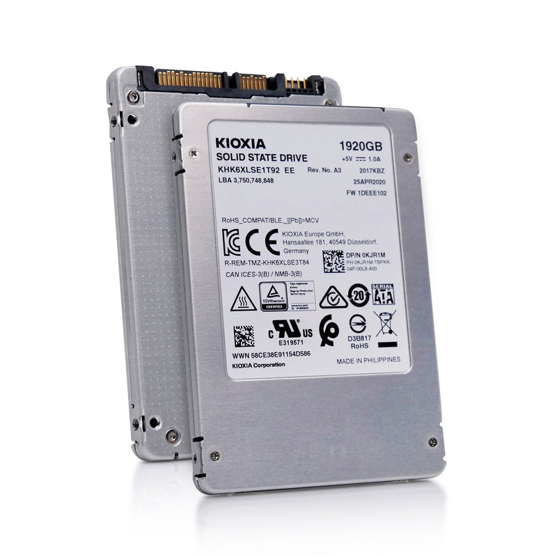 Kioxia Dell/Toshiba HK6-DC KHK6XLSE1T92 1.92TB SATA 6Gb/s 3D TLC 2.5in Refurbished SSD (KHK6XLSE1T92-T-DELL_NOTRAY-REF) thumbnail