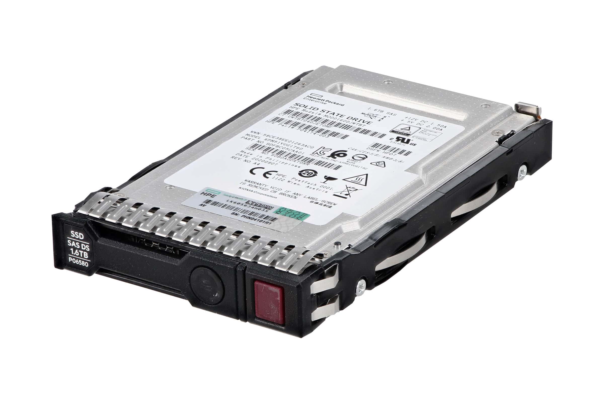 Kioxia PM5 KPM51VUG1T60 1.6TB SAS 12Gb/s 2.5 Mixed Use Solid State Drive (KPM51VUG1T60) thumbnail
