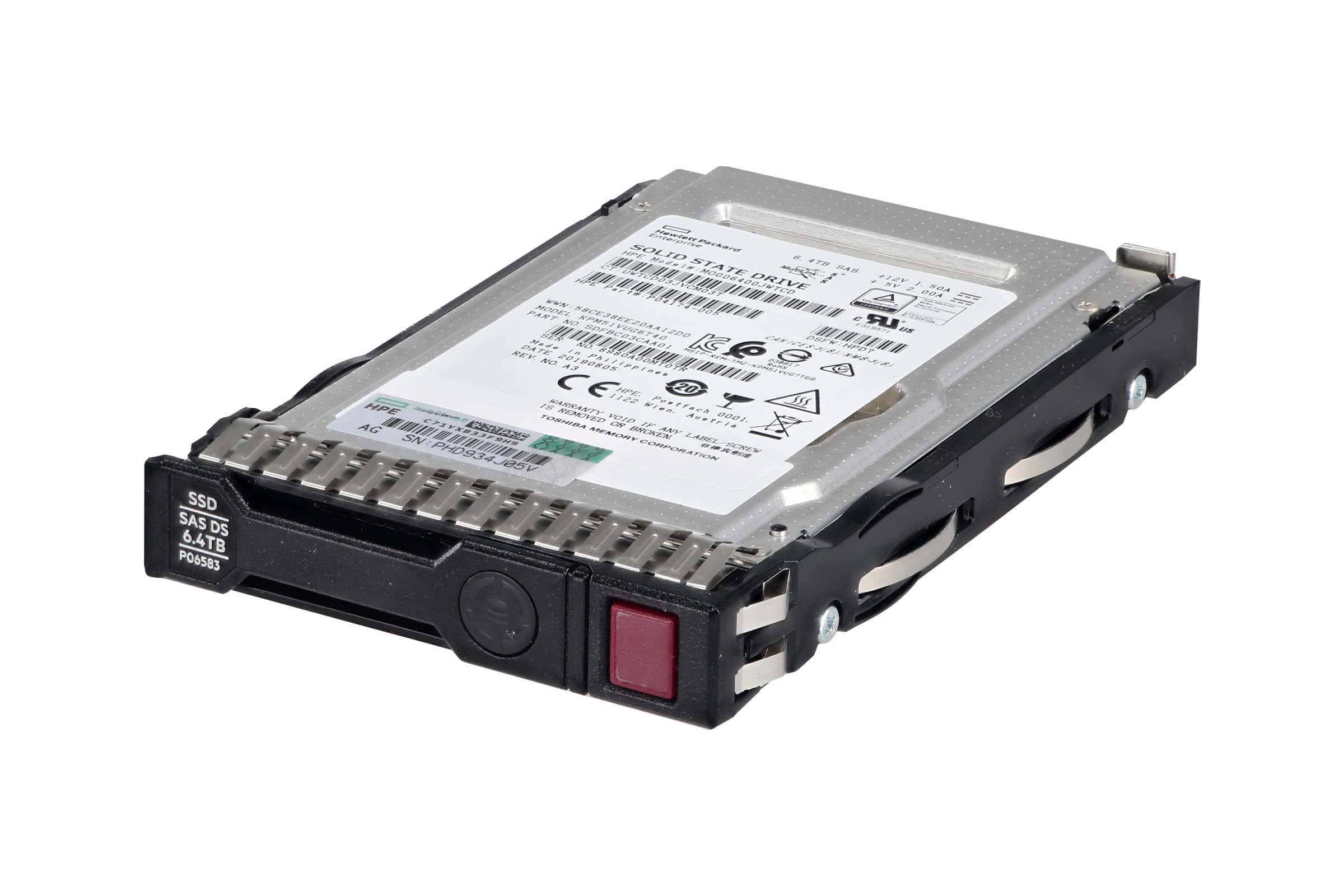 Kioxia PM5 KPM51VUG6T40 6.4TB SAS 12Gb/s 2.5 Mixed Use Solid State Drive (KPM51VUG6T40) thumbnail