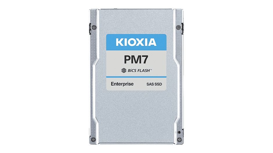 Kioxia PM7-R KPM7XRUG15T3 15.36TB 1 DWPD SAS-4 25Gb/s Read Intensive TLC 2.5in Enterprise Solid State Drive (KPM7XRUG15T3) thumbnail