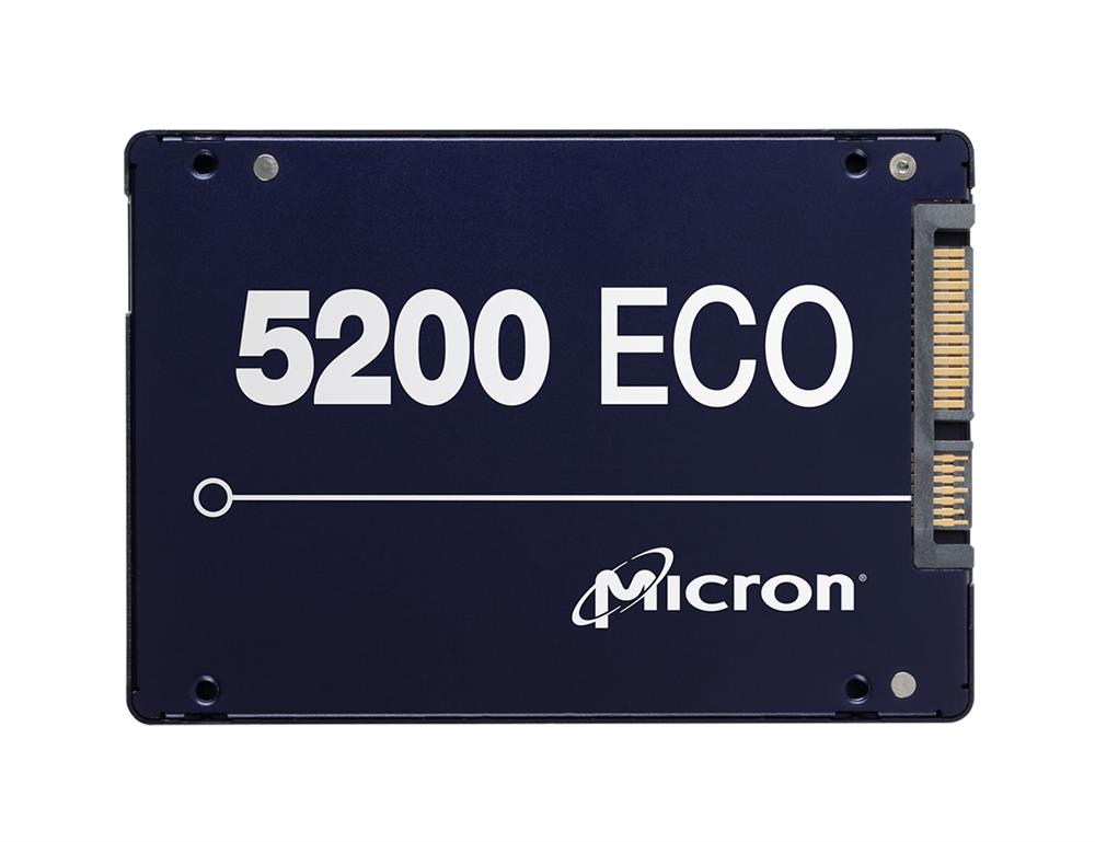Micron 5200 ECO MTFDDAK1T9TDC 1.92TB 1 DWPD SATA 6Gb/s 3D TLC 2.5in SSD (MTFDDAK1T9TDC) thumbnail
