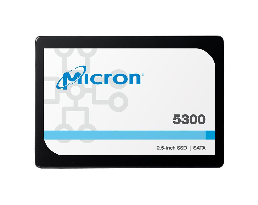 Micron 5300 MAX MTFDDAK1T9TDT 1.92TB 3 DWPD SATA 6Gb/s 3D TLC 2.5in SSD (MTFDDAK1T9TDT) thumbnail