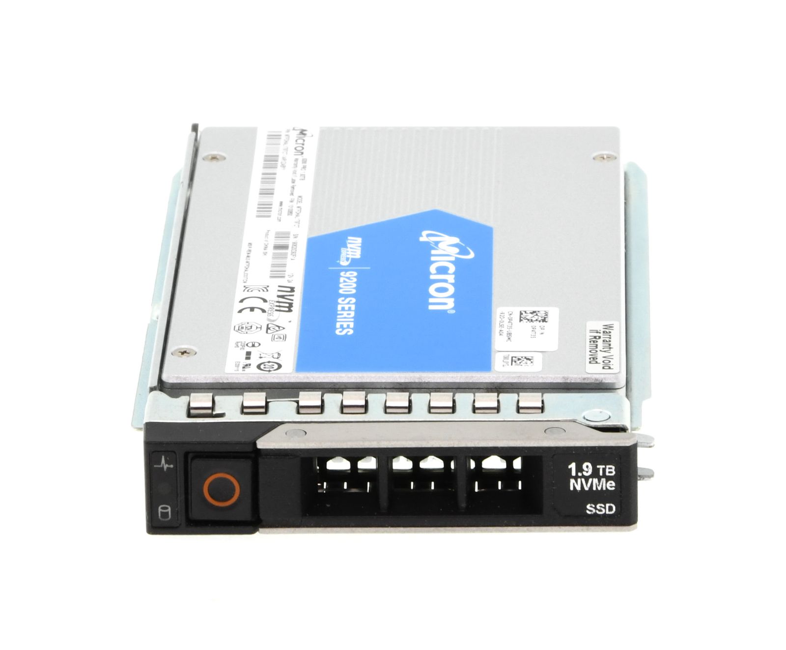 Micron 9200 Pro MTFDHAL1T9TCT 1.92TB PCIe Gen 3.0 x4 NVMe U.2 2.5in Solid State Drive (P4T35) thumbnail
