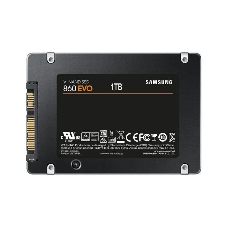 Samsung 850 EVO MZ-75E1T0B/AM 1TB SATA 6Gb/s 2.5 Solid State Drive (MZ75E1T0B) thumbnail