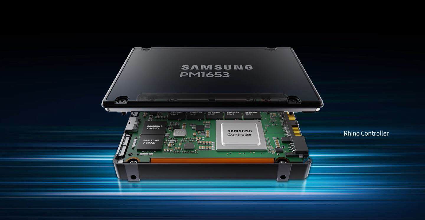 Samsung PM1653 MZILG3T8HCLS 3.84TB 1 DWPD SAS-4 24 Gb/s V-NAND 2.5in Solid State Drive (MZILG3T8HCLS) thumbnail