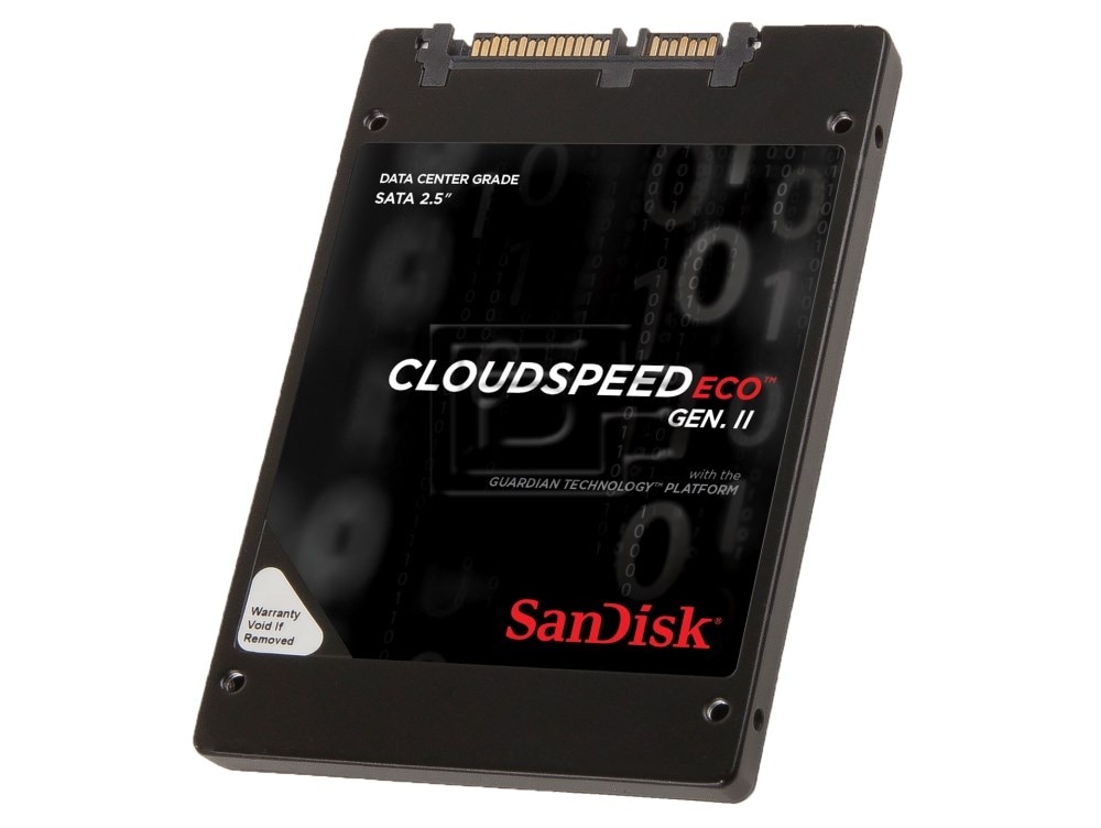 SanDisk CloudSpeed Eco Gen. II SDLF1DAR-960G-1HA1 960GB SATA 6Gb/s 2.5 SSD (SDLF1DAR-REF) thumbnail