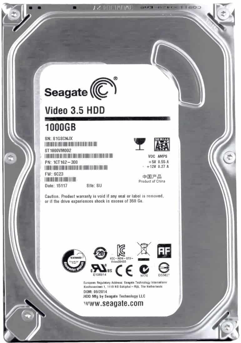 Seagate Barracuda 9CA158304 1TB 7.2K RPM SATA 3Gb/s 32MB 3.5 Hard Drive (9CA158304) thumbnail