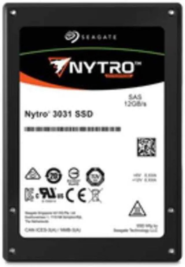 Seagate Nytro Nytro 960GB 1DWPD SATA 6Gb/s 512e 2.5in Solid State Drive (NYTRO) thumbnail