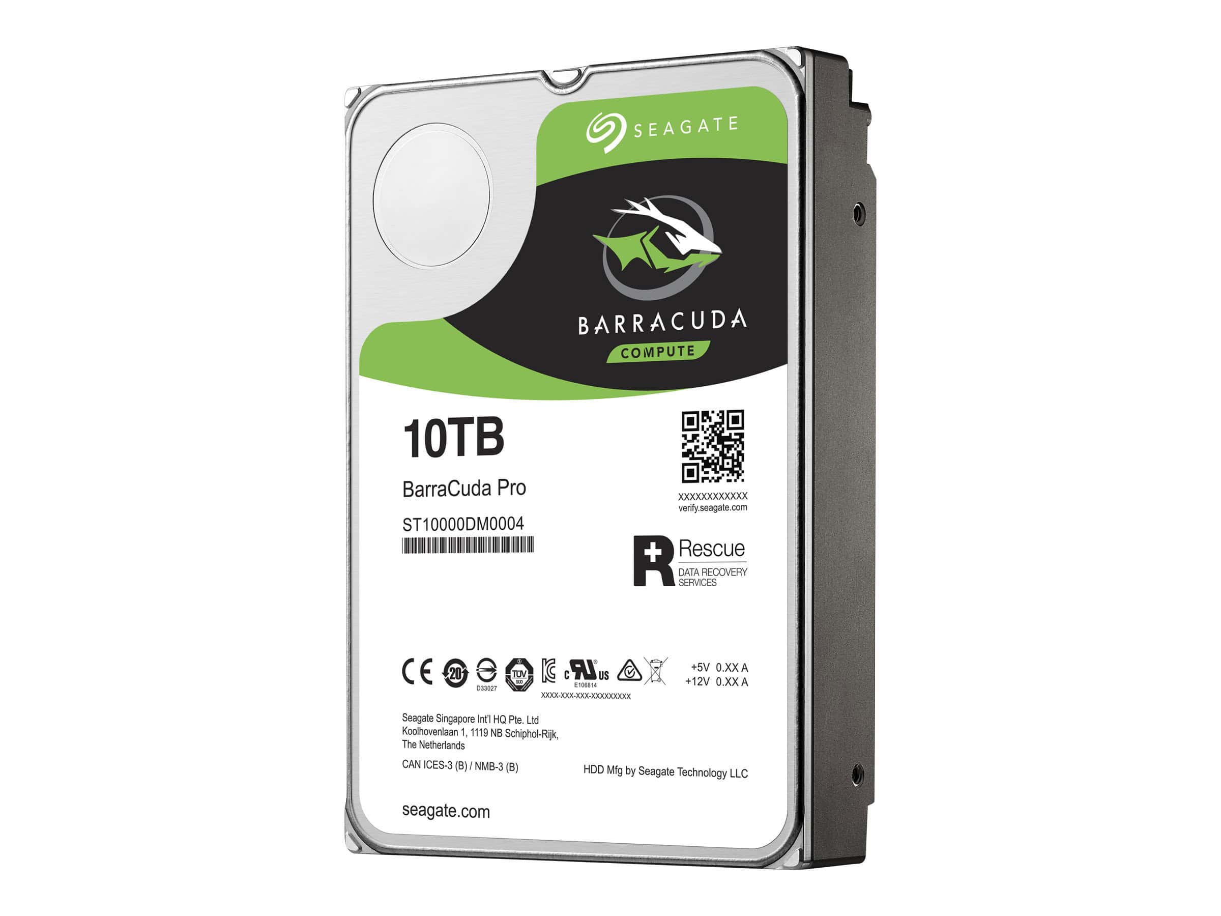 Seagate Barracuda Pro ST10000DM0004 10TB 7.2K RPM SATA 6Gb/s 256MB 3.5 Hard Drive (ST10000DM0004) thumbnail