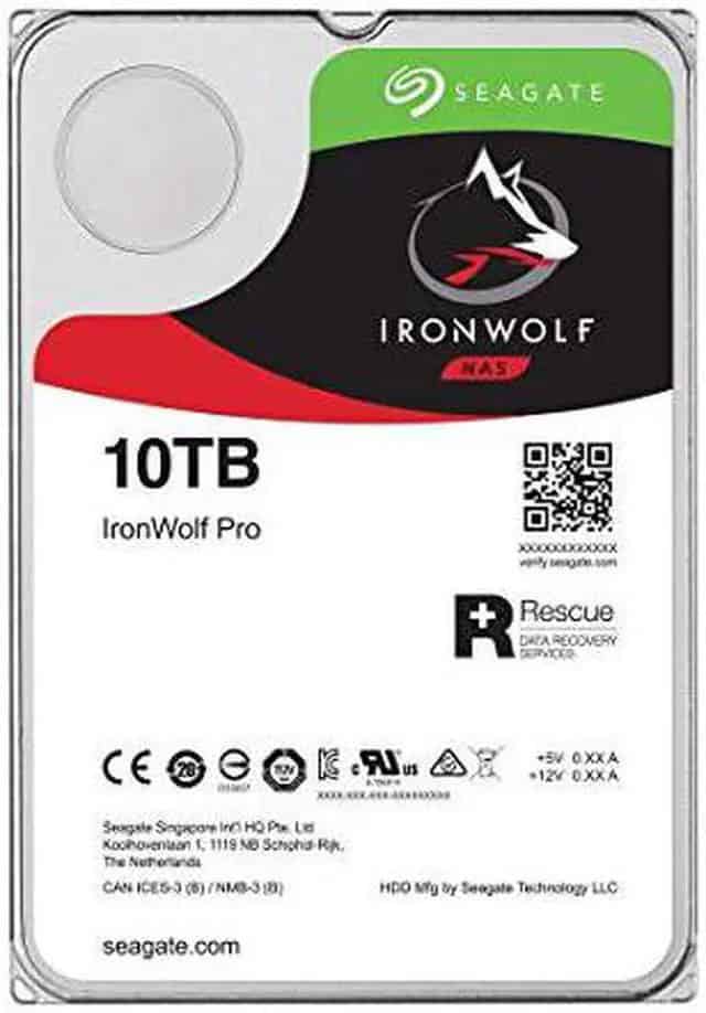 Seagate IronWolf ST10000NE0008 10TB 7.2K RPM SATA 6Gb/s 512e 3.5in Hard Drive (ST10000NE0008) thumbnail