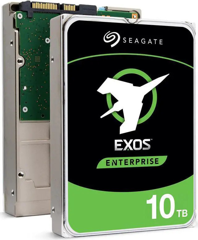 Seagate Exos X10 ST10000NM0126 10TB 7.2K RPM SATA 6Gb/s 512e 256MB 3.5 Hard Drive (ST10000NM0126) thumbnail