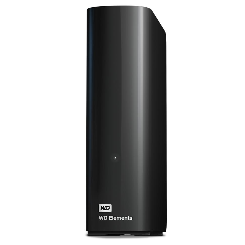 Western Digital Elements Desktop externe harde schijf 10000 GB Zwart (WDBWLG0100HBK-EESN) thumbnail