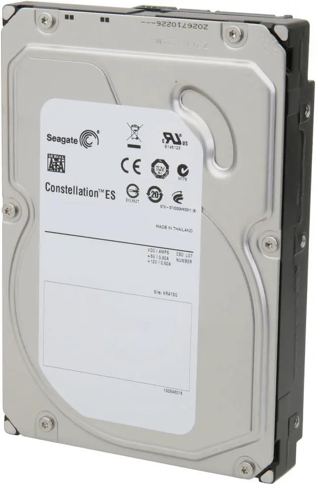Seagate Constellation ES ST1000NM0011 1TB 7.2K RPM SATA 6Gb/s 64MB 3.5 Hard Drive (ST1000NM0011) thumbnail