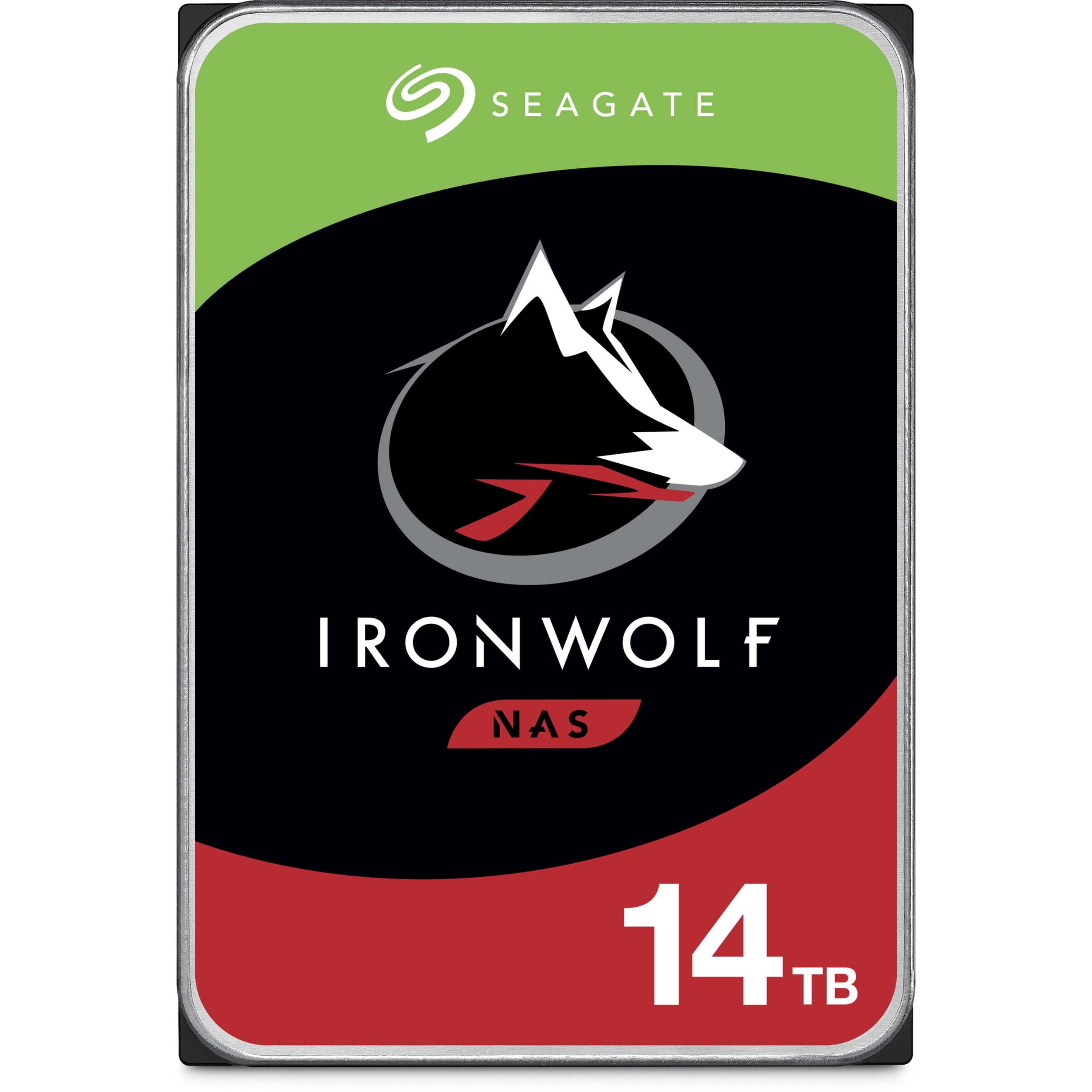 Seagate IronWolf ST14000VN0008 14TB 7.2K RPM SATA 6Gb/s 256MB 3.5 NAS Hard Drive (ST14000VN0008) thumbnail